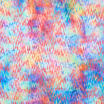 Impressions - Raindrops Multi Light Yardage Primary Image