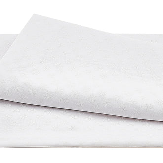 Quilter's Flour IV - Small Snowflake White on White 2 Yard Cut
