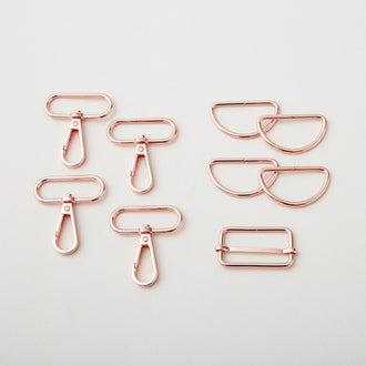 Sallie Tomato Hamilton Hardware Kit - Rose Gold