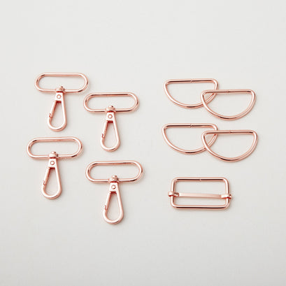 Sallie Tomato Hamilton Hardware Kit - Rose Gold