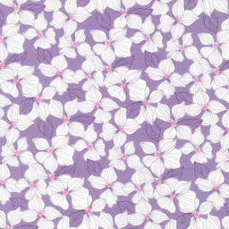 Wandering - Daydream Blossom Lilac Yardage Primary Image