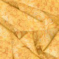 Cleo - Golden Swirls Gold Metallic Yardage Alternative View #1