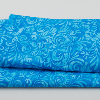 Winter's Foliage Batiks - Foulard Waterfall 2 Yard Cut