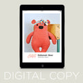 Digital Download - Debonair Bear Pattern