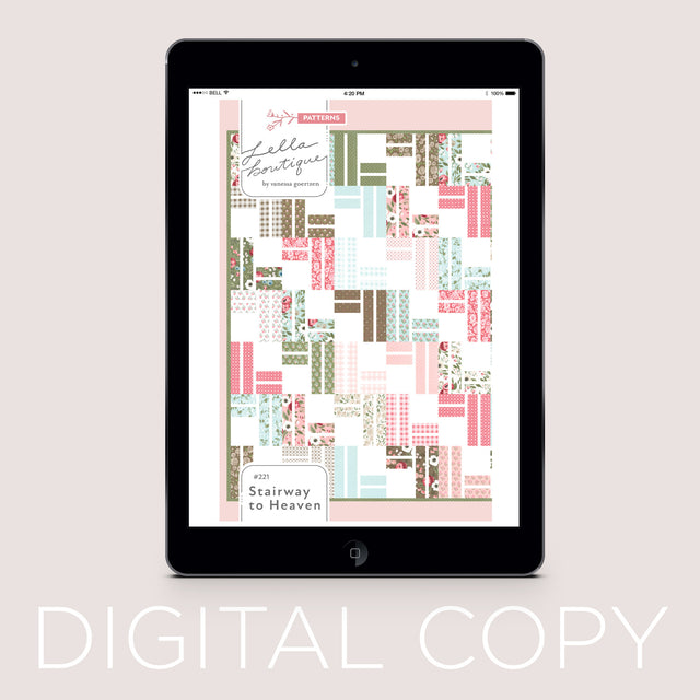 Digital Download - Stairway to Heaven Quilt Pattern Primary Image