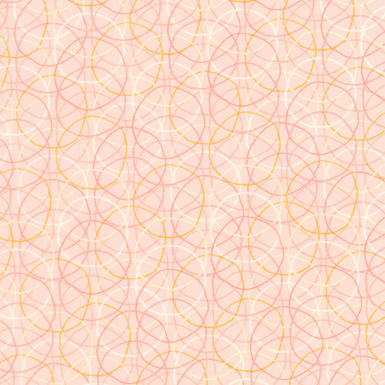 Summersault - Hoolahoop Peach Yardage Primary Image