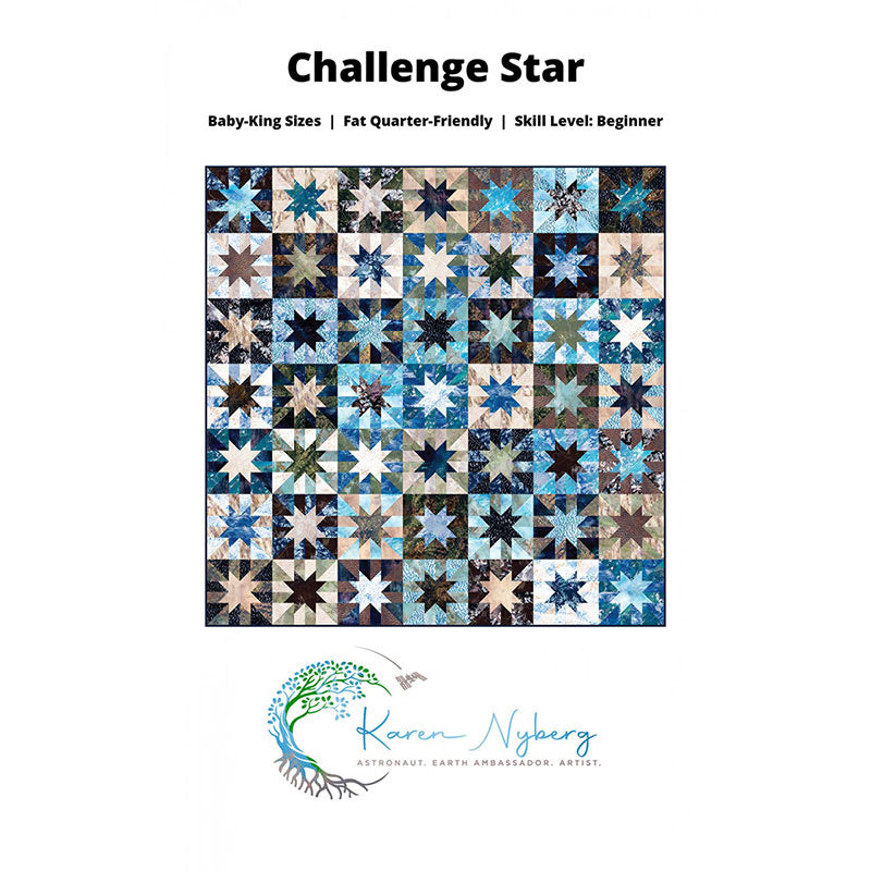 Challenge Star Quilt Pattern Primary Image