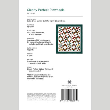 Digital Download - Clearly Perfect Pinwheels by Missouri Star Alternative View #1