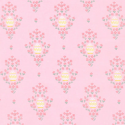 Easter Egg Hunt - Easter Eggs Pink Yardage