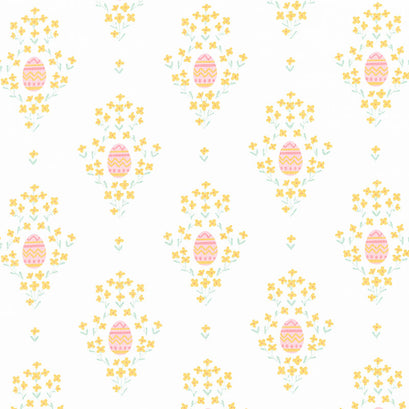 Easter Egg Hunt - Easter Eggs White Yardage