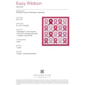 Easy Ribbon Quilt Pattern by Missouri Star