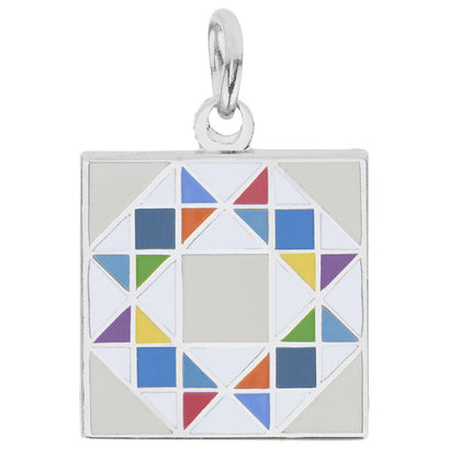 Crown Quilt Charm