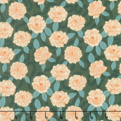 Verbena - Peonies Sarah Green Yardage