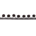 PomPom Fringe - Dark Gray 1-1/8" Alternative View #1