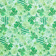 Lucky Day - Shamrocks Clover Yardage Primary Image
