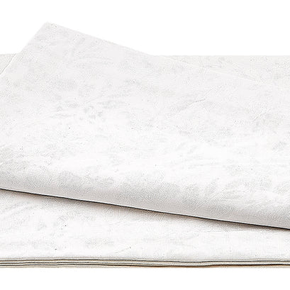 Pen and Ink - Floral Pigment White 118" Wide Backing 3 Yard Cut