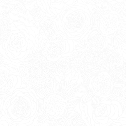 Night & Day - Large Floral White on White Yardage