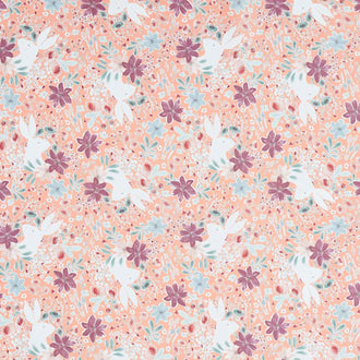 Thicket and Bramble - Rabbits Coral Yardage
