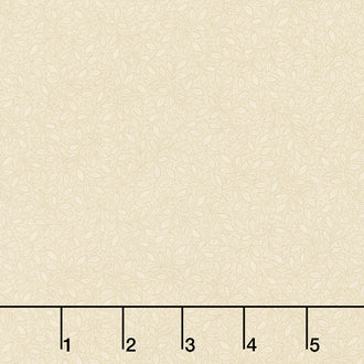 Nightfall - Mini Vine Cream Yardage