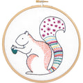 Squirrel Embroidery Kit