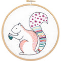 Squirrel Embroidery Kit Primary Image
