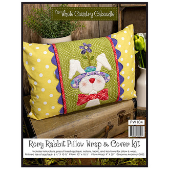 Rory Rabbit Pillow Wrap & Cover Kit