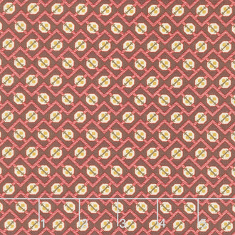 Primrose - Medallion Ruby Yardage