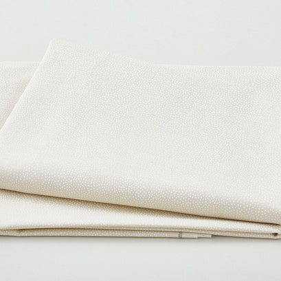 Neutral Notes - Tiny Dots Vanilla 2 Yard Cut