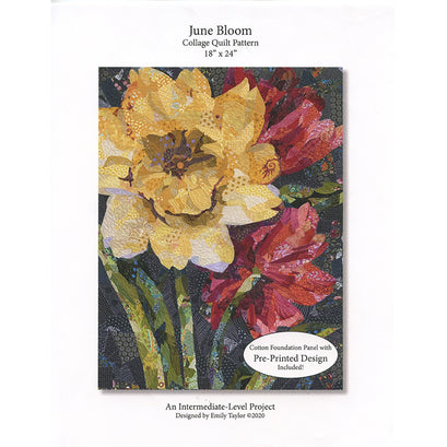 June Bloom Collage Quilt Pattern