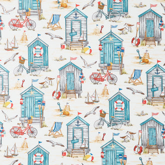 Beach Therapy - Beach Huts Sand Multi Yardage