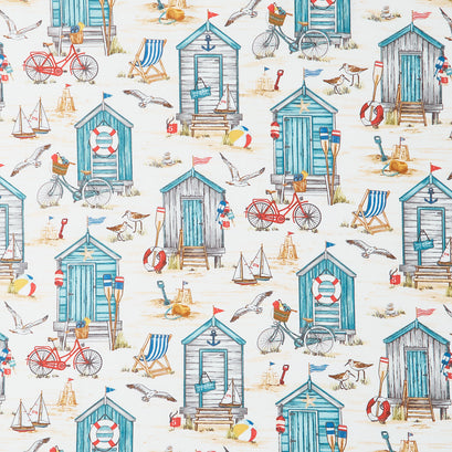 Beach Therapy - Beach Huts Sand Multi Yardage