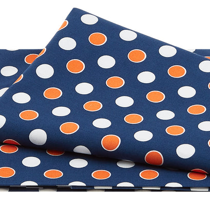 Five + Ten - Dots Navy 2 Yard Cut