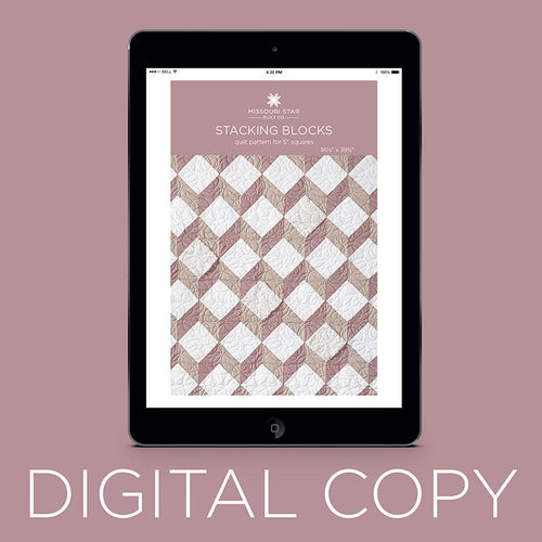 Digital Download - Stacking Blocks Quilt Pattern by Missouri Star Primary Image