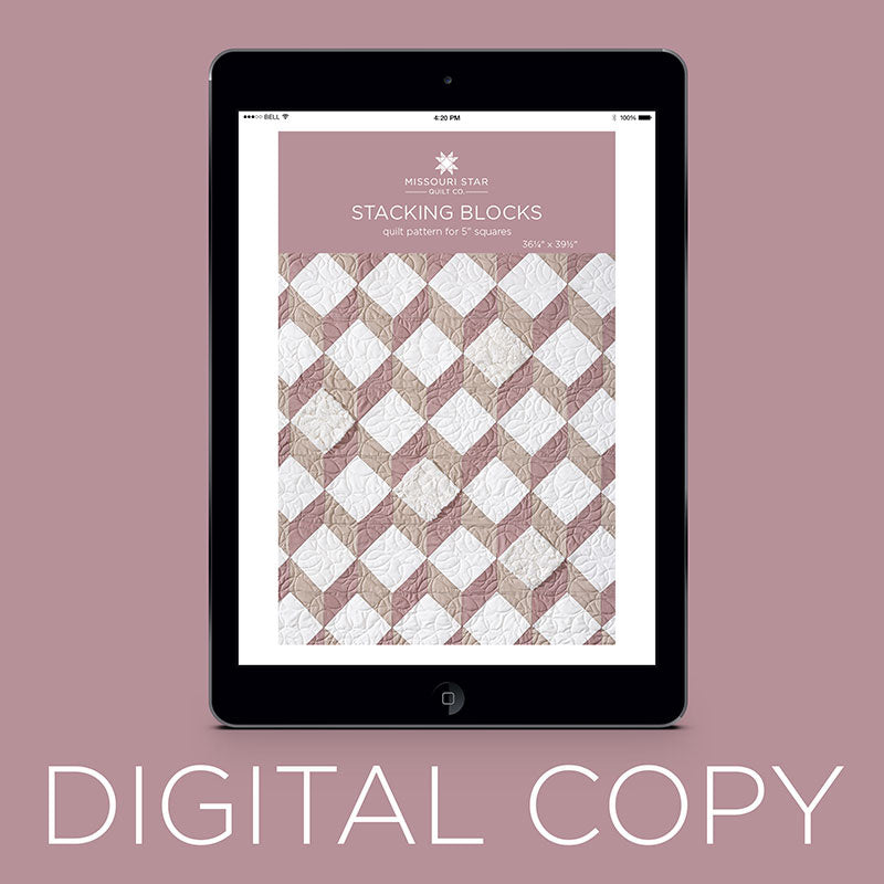 Digital Download - Stacking Blocks Quilt Pattern by Missouri Star Primary Image