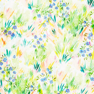 Eufloria - Fields Of Green Rainbow Yardage