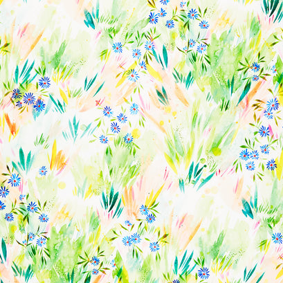 Eufloria - Fields Of Green Rainbow Yardage