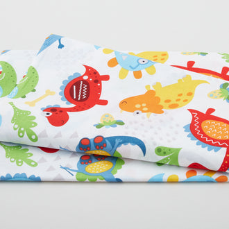 Little Dino Toss - White 2 Yard Cut