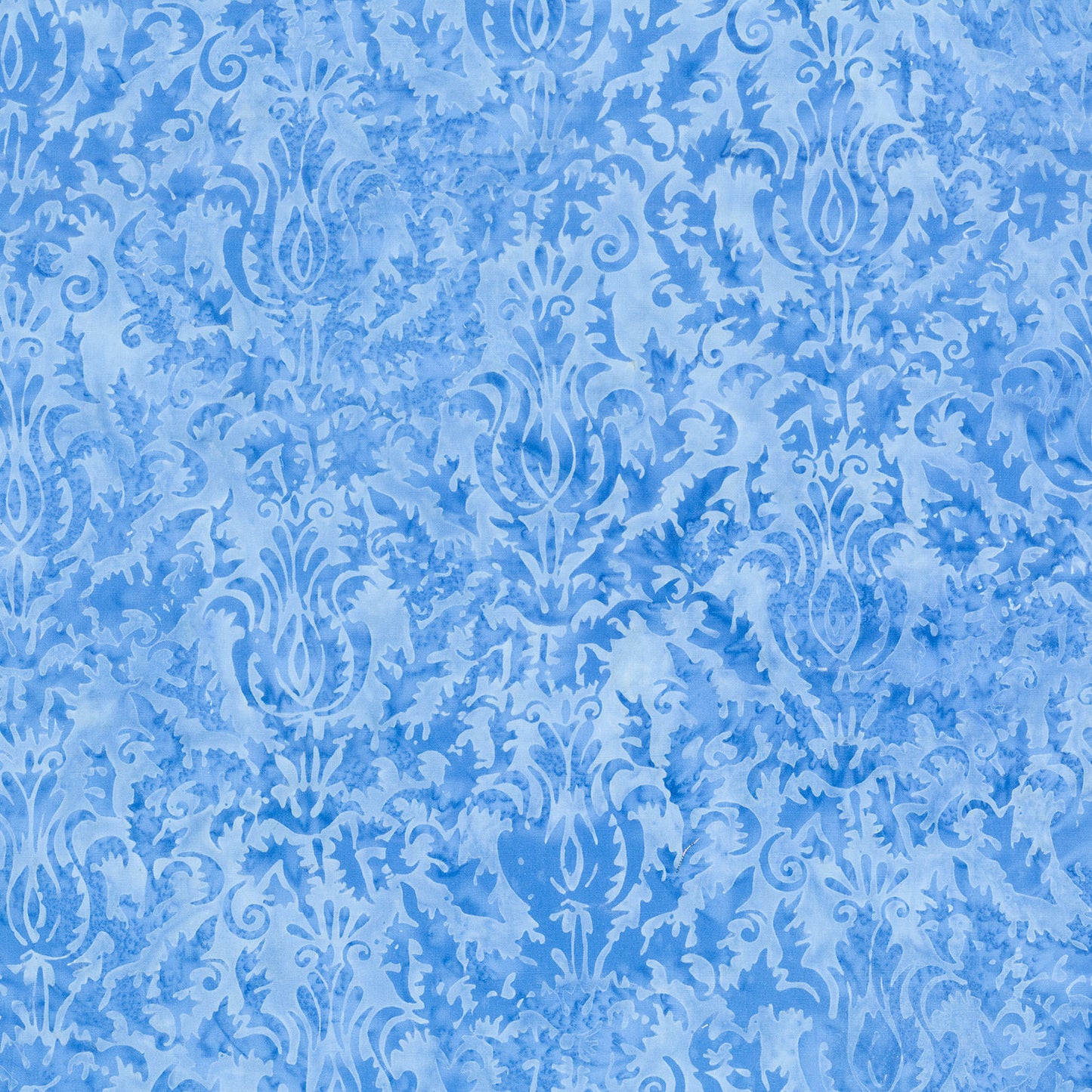 Porcelain Blue Batiks - Jacquard Blue Bluebelle Yardage Primary Image