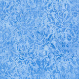 Porcelain Blue Batiks - Jacquard Blue Bluebelle Yardage Primary Image