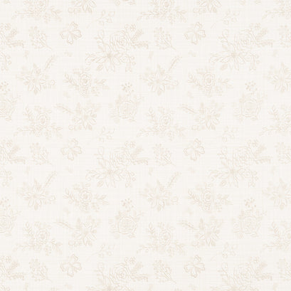 Gingham Cottage - Tonal Cream Yardage