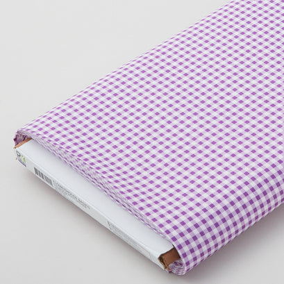 Flowerhouse Basics - Violet Gingham 10 Yard Bolt