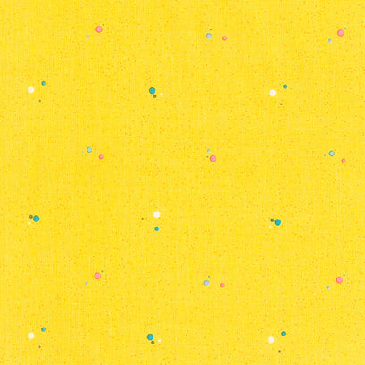 Colour Wall - Dots Yellow Yardage