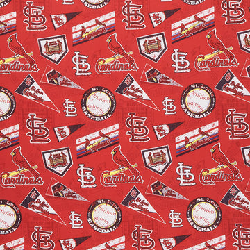 MLB - St. Louis Cardinals Red Yardage Primary Image