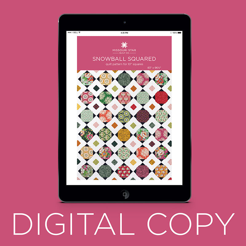 Digital Download - Snowball Squared Quilt Pattern by Missouri Star Primary Image