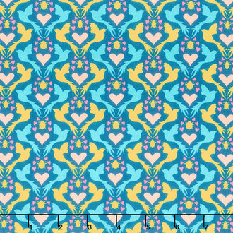 Eden - Dovelove Blue Yardage