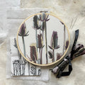 Thistle Botanical Embroidery Kit