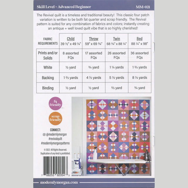 Revival Quilt Pattern