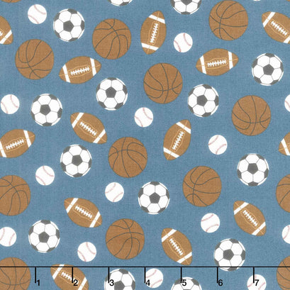 All Star - Kick And Throw Blue Yardage