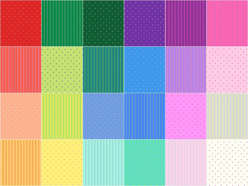True Colors - Tula Pink 10" Squares Alternative View #2