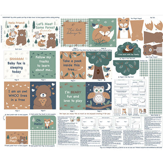 Find Your Path - Animal Book Multi Panel